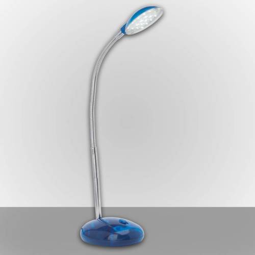 Brilliant LED-bureaulamp Timmi, blauw