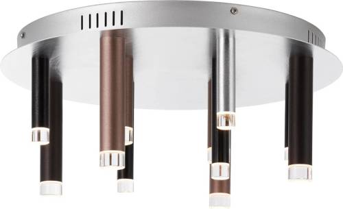 Brilliant LED plafondlamp Cembalo dimbaar 12-lamps