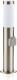 Brilliant RVS sokkellamp Chorus met stopcontact, 50 cm