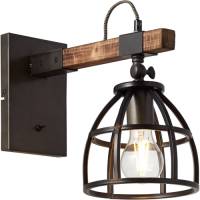 Brilliant Wandlamp Matrix met kooikap