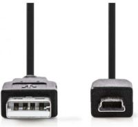 Nedis Kabel USB 2.0 | A male - Mini 5-pins male | 2,0 m | Zwart