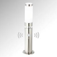 Brilliant Sokkellamp Bole met bewegings-/schemersensor