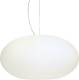 Casablanca Glazen hanglamp AIH, 38 cm, wit mat