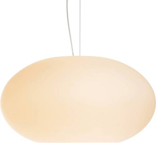 Casablanca Glazen hanglamp AIH, 38 cm, crème mat