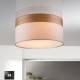 GLOBO Afstand plafondlamp Libba crème-hout