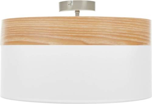 GLOBO Afstand plafondlamp Libba crème-hout