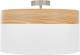GLOBO Afstand plafondlamp Libba crème-hout