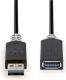 Nedis Kabel USB 3.0 | A male - A female | 2,0 m | Antraciet [CCBW61010AT20]