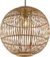 GLOBO Hanglamp Hildegard van bamboe, Ø 40 cm