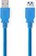 Nedis CCGP61010BU20 USB-kabel 2 m USB A Blauw