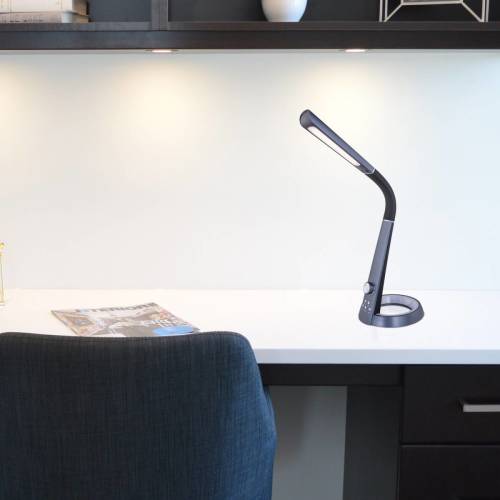 GLOBO LED tafellamp Mitti met USB-aansluiting, zwart
