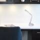 GLOBO LED tafellamp Mitti met USB-aansluiting zilver/wit