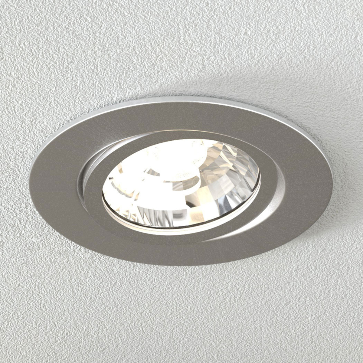 Megaman Led-inbouwlamp Rico 6,5 W geb. staal