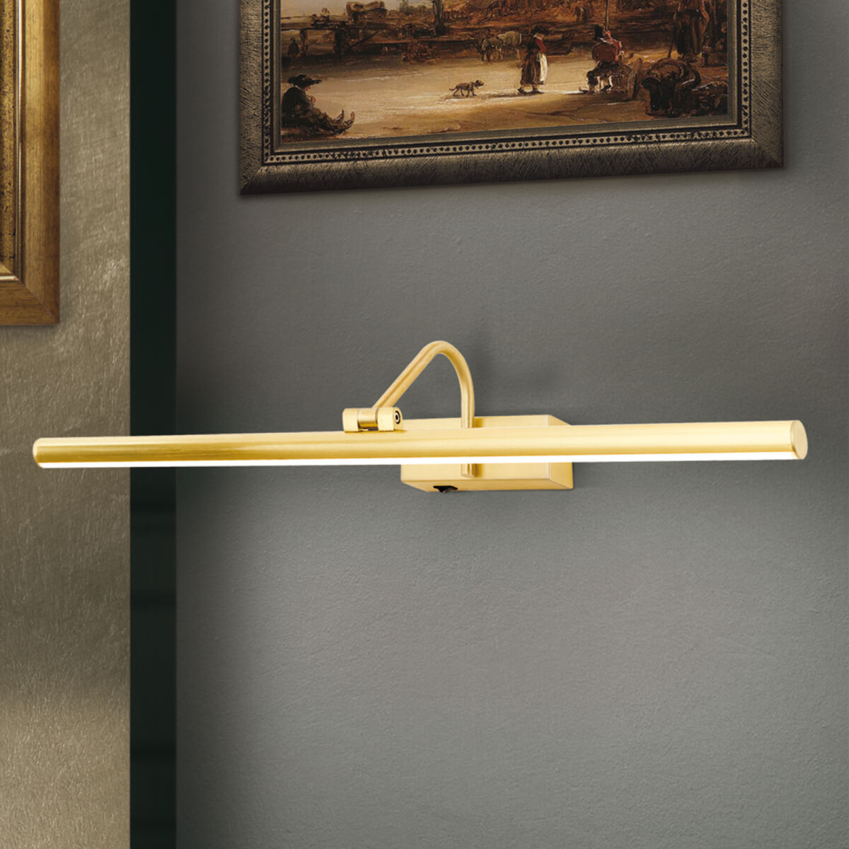 Orion Gouden LED schilderij verlichting Sofia - 60 cm