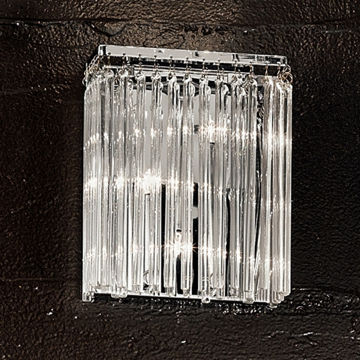Orion Fonkelende wandlamp FUTURE met glasstaafjes