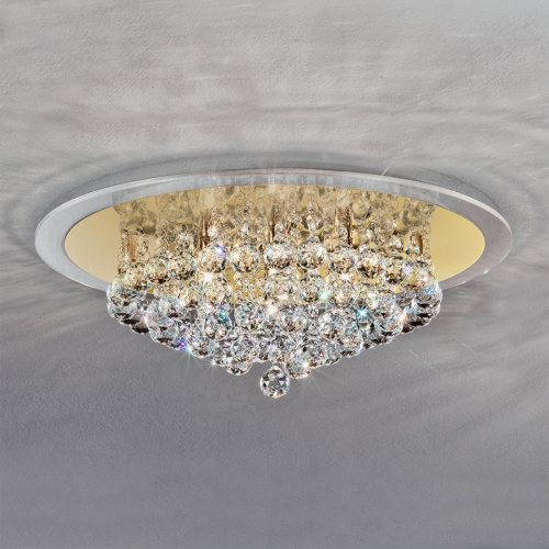 Orion Expressieve kristal-plafondlamp TUILA, 50 cm