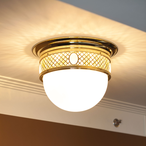 Orion Weergaloos mooie plafondlamp ALT WIEN, messing