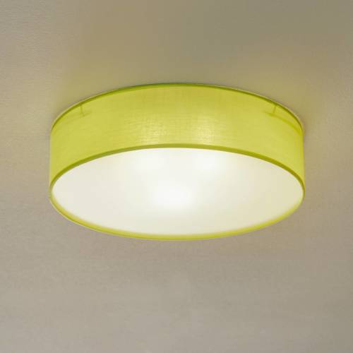 Orion Groene textiel plafondlamp Jitendra