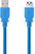 Nedis USB 3.0-Kabel | A Male - A Female | 1,0 m | Blauw