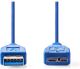 Nedis USB 3.0-Kabel | A Male - Micro-B Male | 5,0 m | Blauw