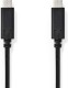 Nedis USB 3.1-Kabel (Gen1) | Type-C™ Male - Type-C™ Male | 1,0 m | Zwart