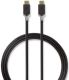 Nedis USB 3.1-kabel (Gen2) | Type-C male - Type-C male | 1,0 m | Antraciet [CCBW64750AT10]