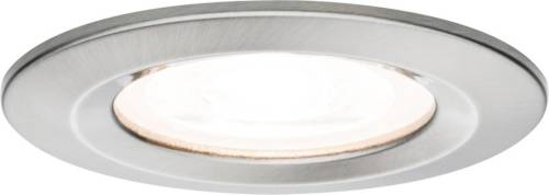 Paulmann LED-spot Nova rond, IP44, dimbaar, ijzer