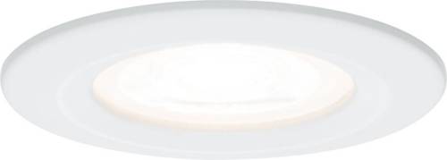 Paulmann LED-spot Nova rond, IP44, dimbaar, wit