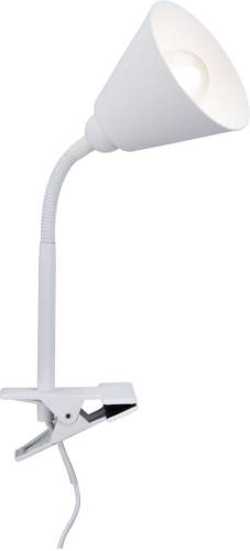 Paulmann Vitis klemlamp, wit