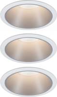 Paulmann Cole LED Spotlight zilver-wit 3per set