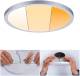 Paulmann LED panel Aero dimtowarm rond chroom 23cm