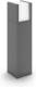 Philips Arbour LED sokkellamp antraciet IP44