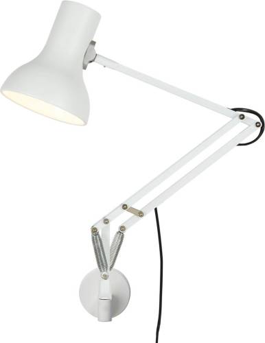 Anglepoise Type 75 Mini wand met arm, alpinewit