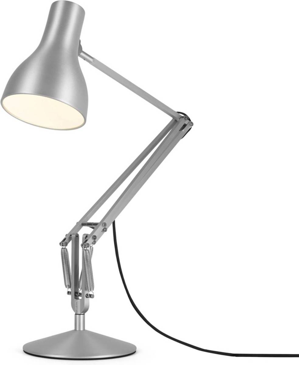 Anglepoise Type 75 tafellamp zilverglans