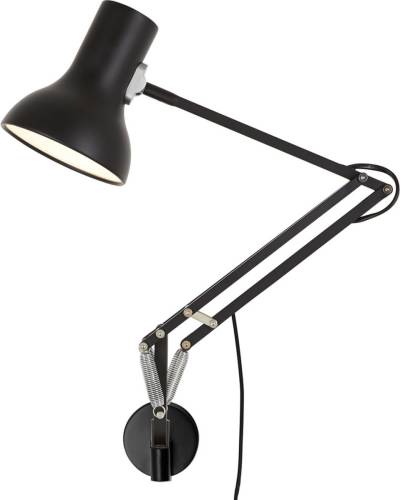 Anglepoise Type 75 Mini wand met arm, fluweelzwart