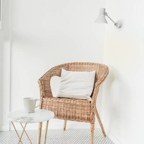 Anglepoise Type 80 W2 wandlamp, nevelgrijs