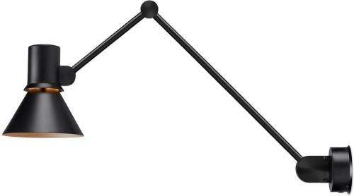 Anglepoise Type 80 W3 wandlamp, matzwart