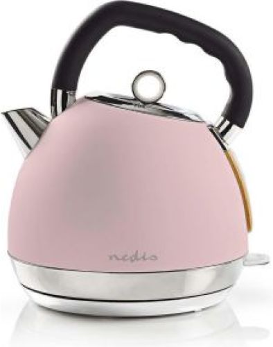 Nedis Elektrische waterkoker | 1,8 l | Soft-touch | Roze