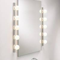 Astro Cabaret 5 II wandlamp, 5-lamps chroom