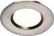 Nordlux LED inbouwlamp Clarkson 3per set, rond, staal