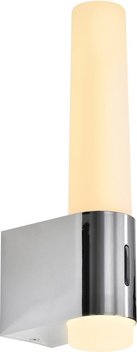 Nordlux LED badkamer wandlamp Helva Night, chroom