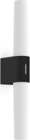 Nordlux LED badkamer wandlamp Helva Double Basic, zwart