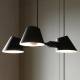 Nordlux Hanglamp Stay, 3-lamps, zwart