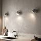 Nordlux Wandlamp Angle, met tuimelschakelaar, grijs