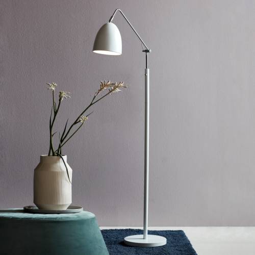 Nordlux Vloerlamp Alexander in delicate vorm, wit