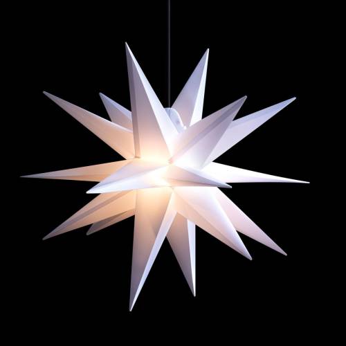 Sterntaler LED ster voor buiten, 18-punten, wit, Ø 55 cm