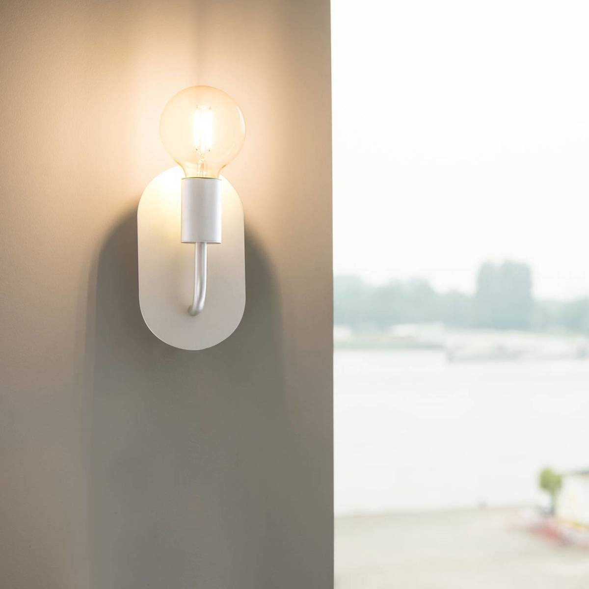 SLV Fitu wandlamp wit
