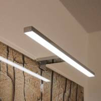 SLV Dorisa LED klem-wandlamp breedte 50cm chroom