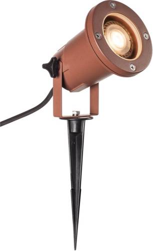 SLV Big Nautilus grondspies lamp, roest