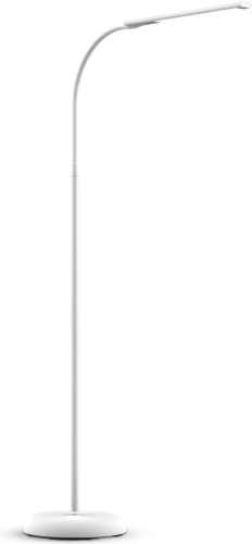 Maul LED vloerlamp MAULpirro dimbaar, wit